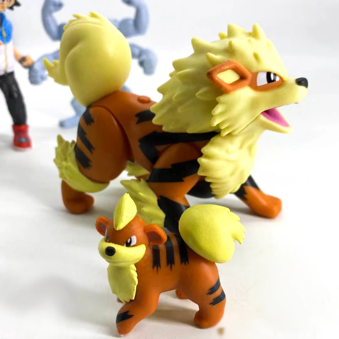 TOMY Pokemon Model MC WCT Zekrom Ash Ketchum Pikachu Arcanine