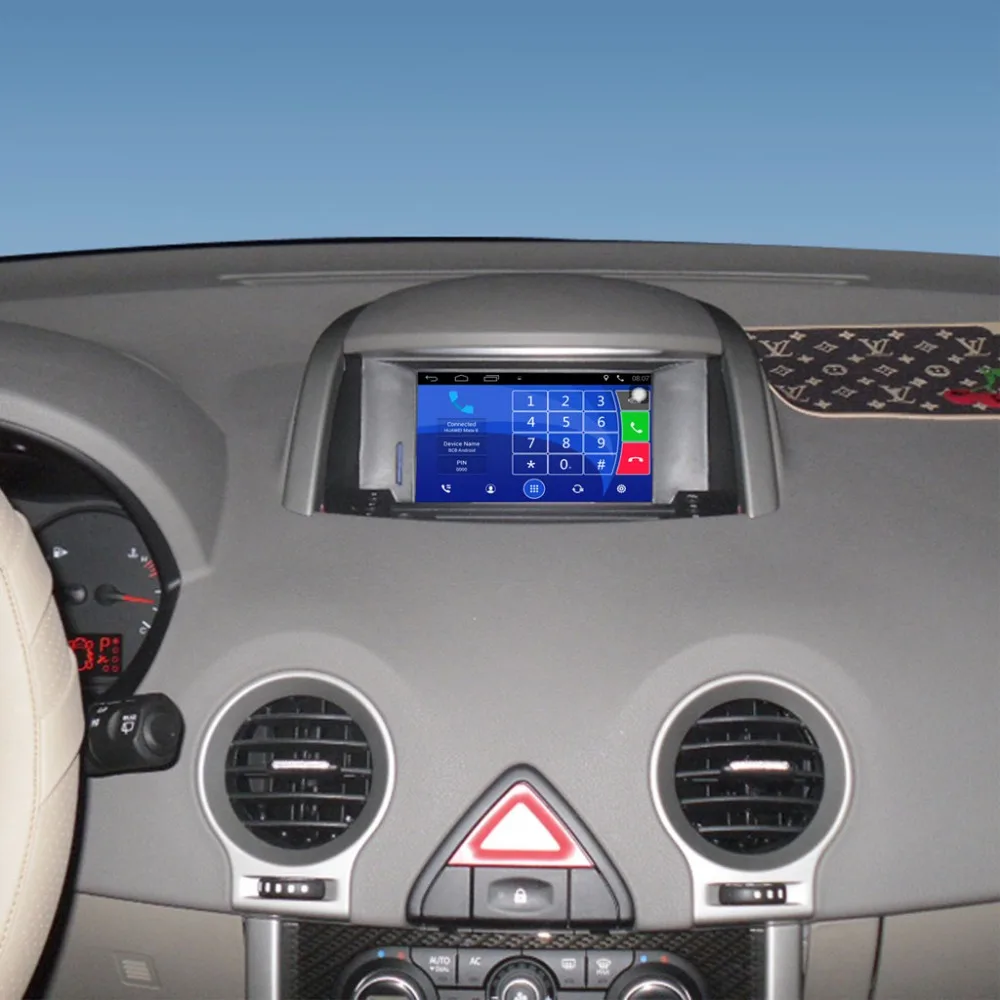Автомобильный видеоплеер 6 2 дюйма Android 7 1 GPS навигация для Renault Koleos 2009 2014 Wi Fi Bluetooth