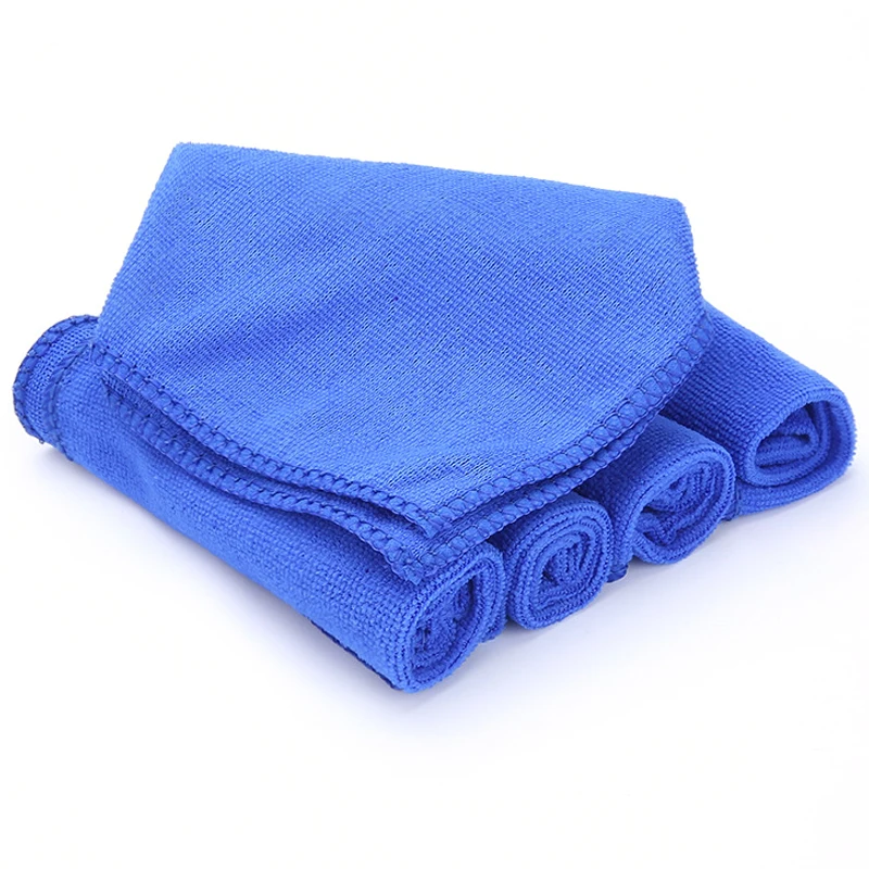 

30*30CM 1pc Car Care Polishing Wash Towels Plush Microfiber Washing Drying Towel Polyester Fiber Car Cleaning Cloth