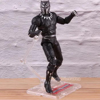 

Action Figures Marvel Black Panther Toys PVC Collectible Figurines Model Toy 17cm
