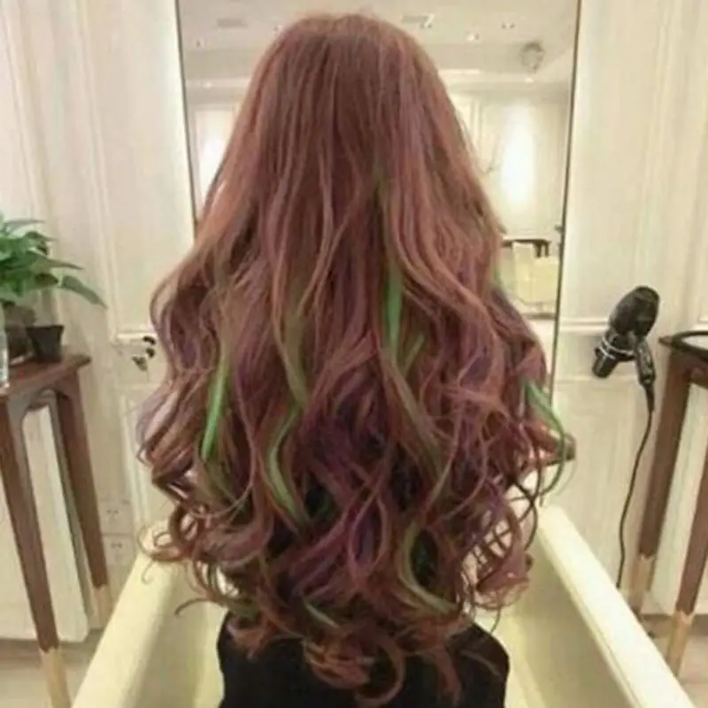 Bright Temporary Hair Dye Powder Cake Washable DIY Coloring Cream Chalk Set for Adult Kids Festival Party Accessories 4 Colors hair dye cream hair color dye