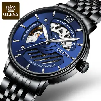 

Business Watch Men Automatic Luminous Clock Man Tourbillon Waterproof Mechanical Watches Top Brand Relogio Masculino Self Wind