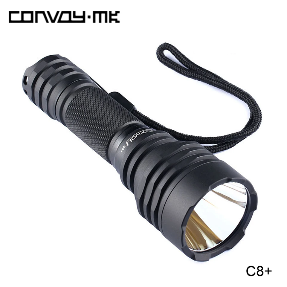 Convoy C8+ Cree XPL SST40 LED 18650 Flashlight 2000 lumen High Power