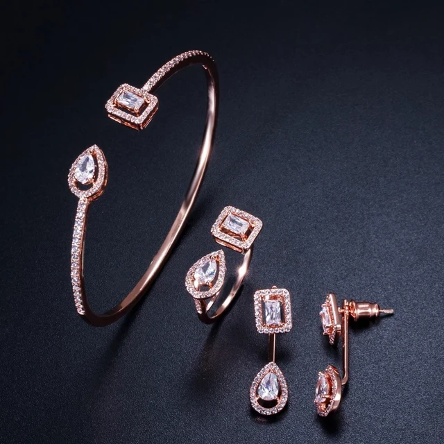 Rose gold 3 pcs set
