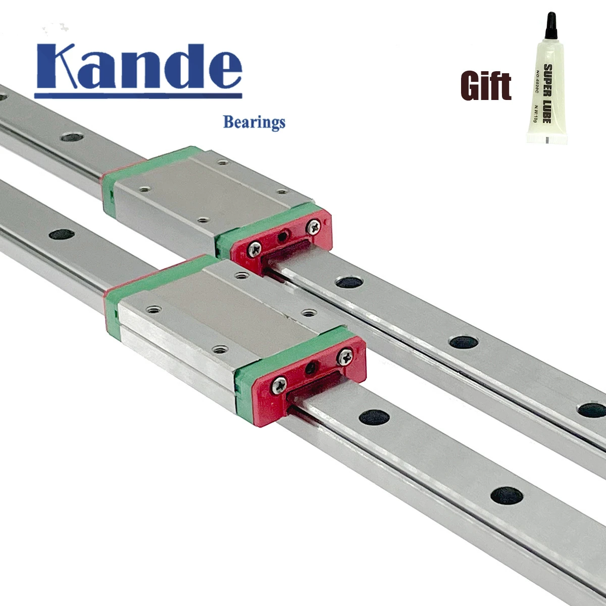 New MGN12 12mm Linear Rail Guide Length 250mm Rail With MGN12C Carriage Cnc Parts 3D Printer