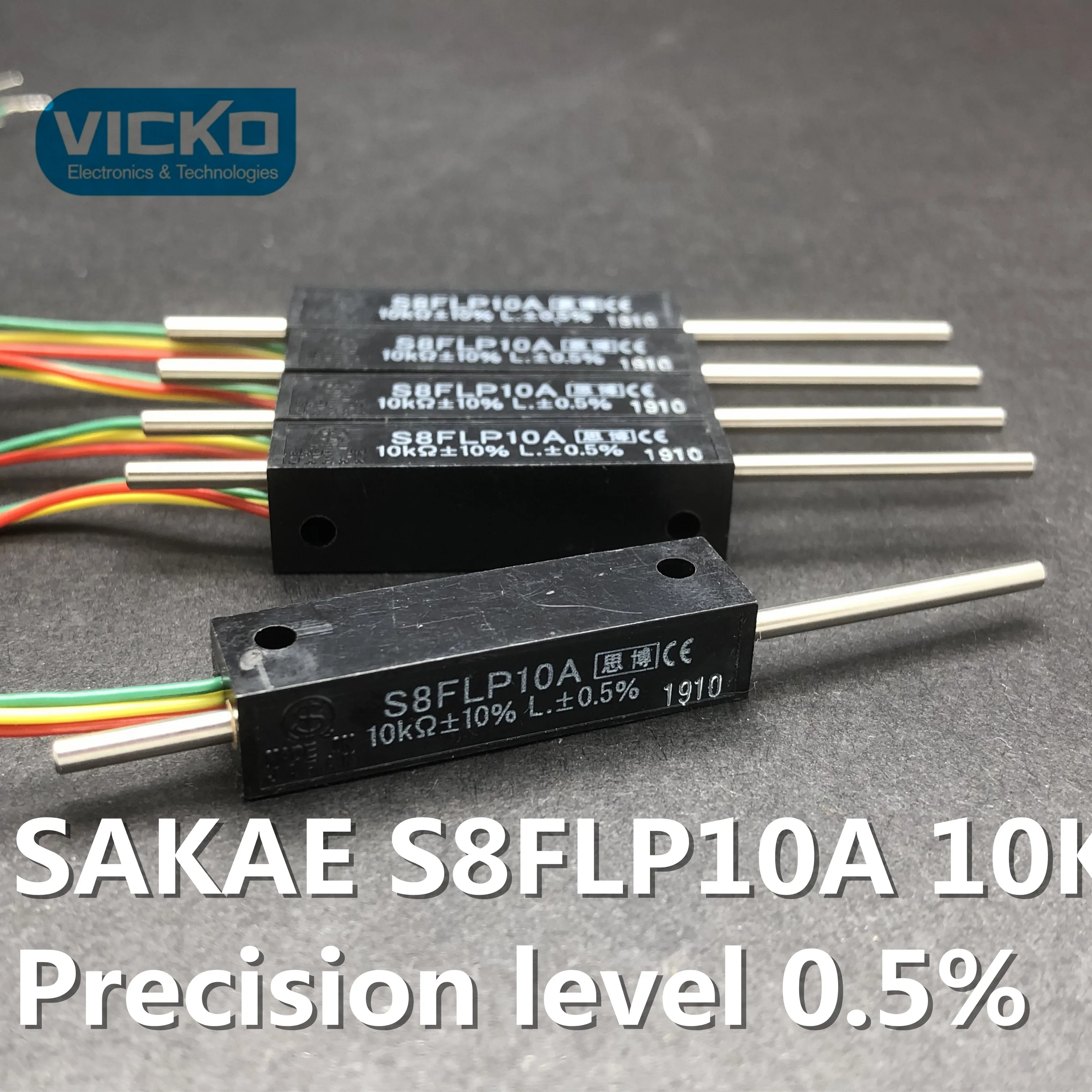 Оригинальный прецизионный уровень [YK] Sakae S8FLP10A 10K 0.5% переключатель потенциометра