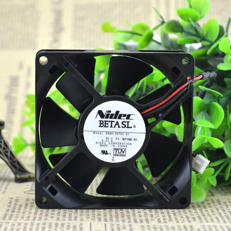 Brand new original D08A-24TS2 01 24V 8CM 80X25MM inverter cooling fan | Компьютеры и офис