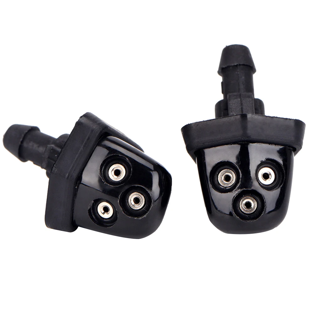 2PCS Wiper Washer Durable Push Vehicle Car Windshield Auto Water Jet Nozzle Parts Inlet Practical For Suzuki Swift Alto SX4