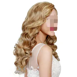 Hstonir European Remy Hair Stock Jewish Wig Highlight Quality Kosher Wigs For Jew White Women Fast Shipping J002