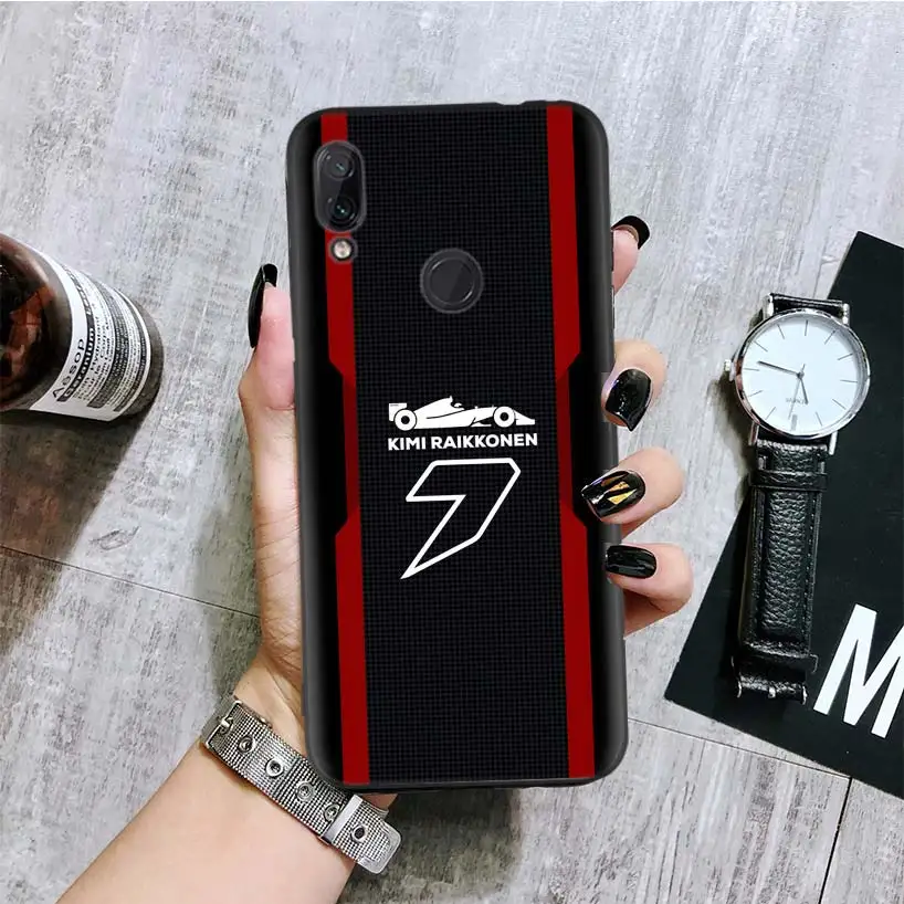 BA048-5 Для Формулы 1 черная крышка чехол для телефона для Xiaomi Redmi Note фотоаппаратов моментальной печати 8 7 7S 7A 6 S2 GO K20 Pro 6A mi 6X 5X A1 CC 9 8 Coque - Цвет: BA048-5