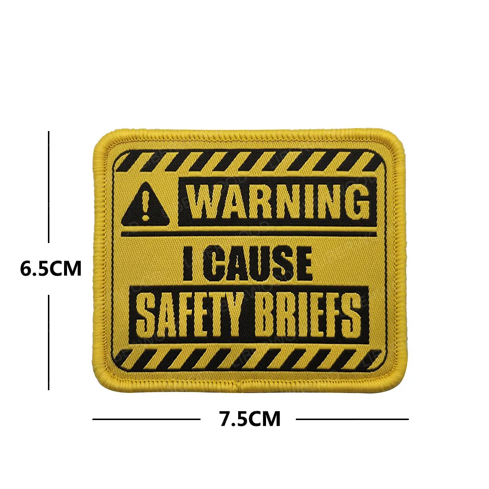 Panneau d'avertissement DANGER NE PAS TOUCH SERIOUS INJURY O DEATH MAY  OCCUR Patch en caoutchouc PVC accessoire pour vêtements sac à dos de voyage  Applique - AliExpress, image size:1000x1000