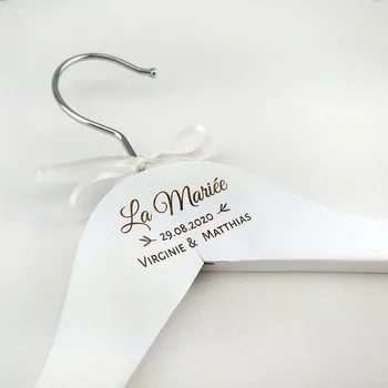 

Wooden wedding bride hanger with name Customize laser cut wedding dress hangers Bridal gift hanger for Bridesmaid maid of honour
