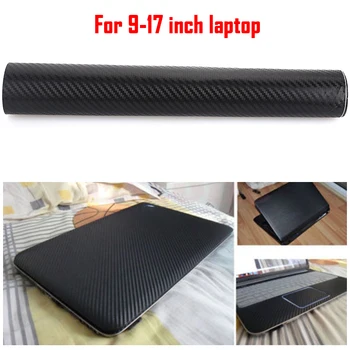

3D tablet laptop Sticker Decal computer Carbon Fibre Decal Universal 3D Carbon Fiber Film Durable Notebook Skin Sticker Black