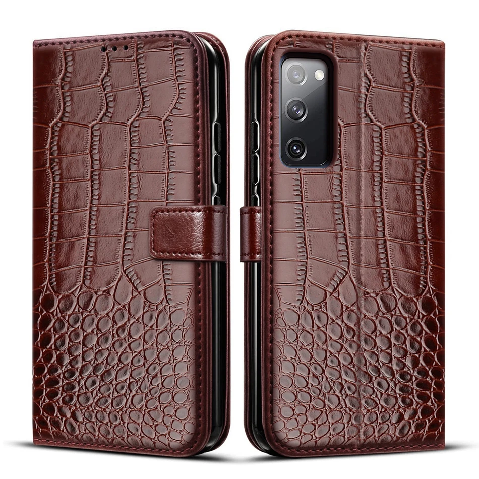 Elegant Leather Flip Wallet Case – Premium Phone Cover