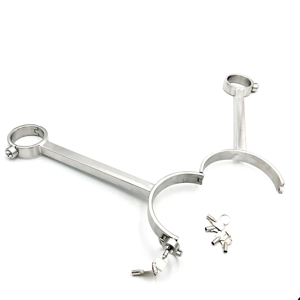 新款按压锁一字型枷