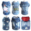 2022 Spring Denim Dog Vest Graffiti Tassel Clothes for Small Dogs Shih Tzu Yorkshire Puppy Jeans Jacket for Chihuahua ropa perro ► Photo 1/6