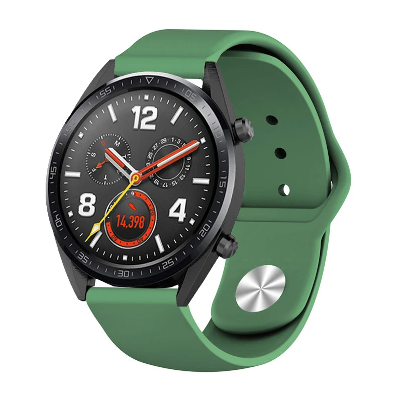 Для Fossil Gen 4 Q исследовательский HR/Fossil Gen 3 Q исследовательский силиконовый ремешок часов Спортивные ремни для мужчин и женщин сменный Браслет черный