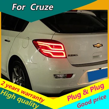 

KOWELL Car Styling for Chevrolet Cruze Tail Lights Cruze Hatch Back LED 2009-2015 Tail Light LED Rear Lamp DRL+Brake+Park+Signal