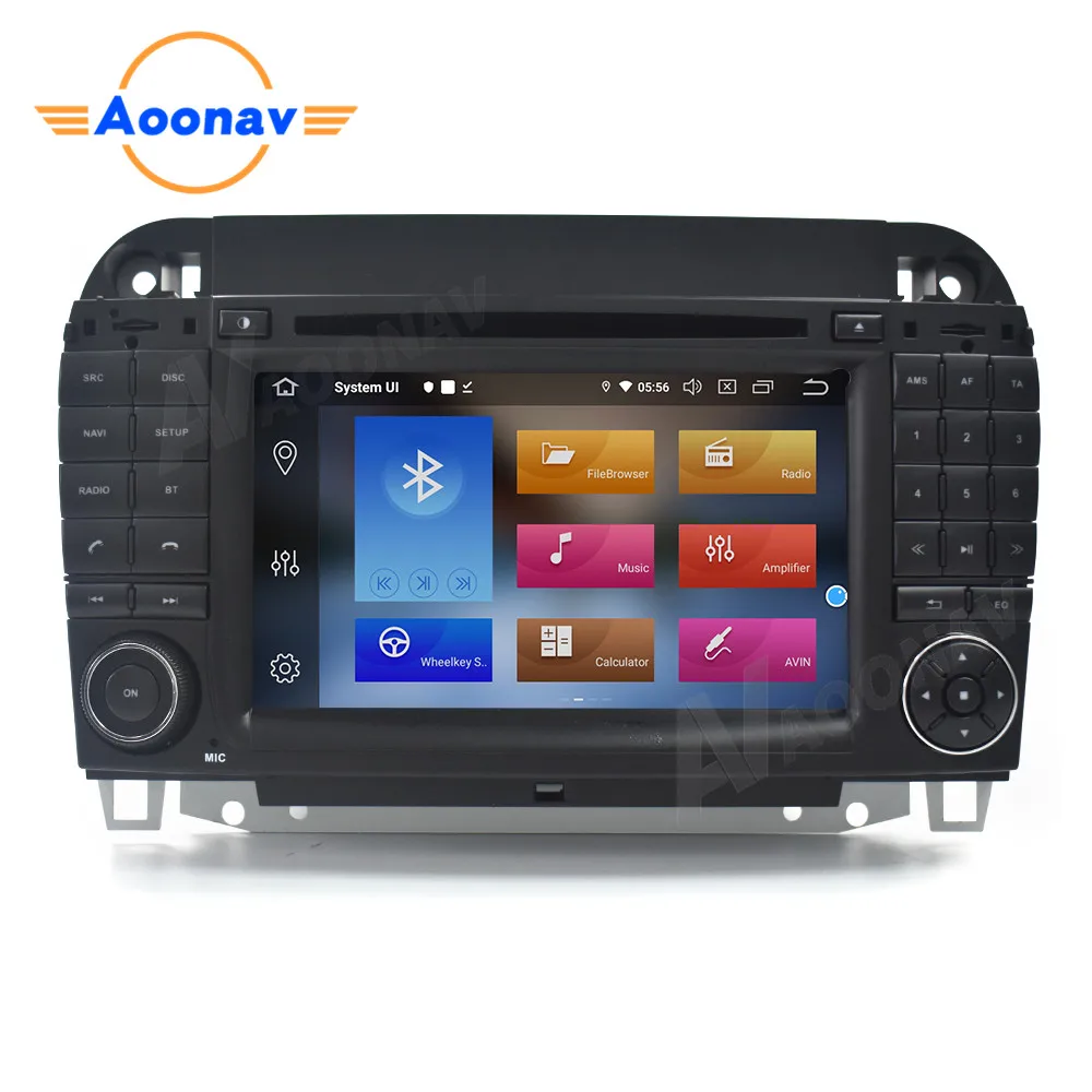 Автомобильный стерео 2 din android Радио мультимедийный плеер аудио DVD для MERCEDES BENZ S