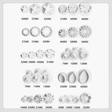 33 шт. набор из 10 торт с мастикой «сделай сам» набор инструментов для выпечки