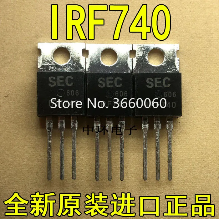 

10pcs/lot IRF740A TO-220 FET 10A 400V