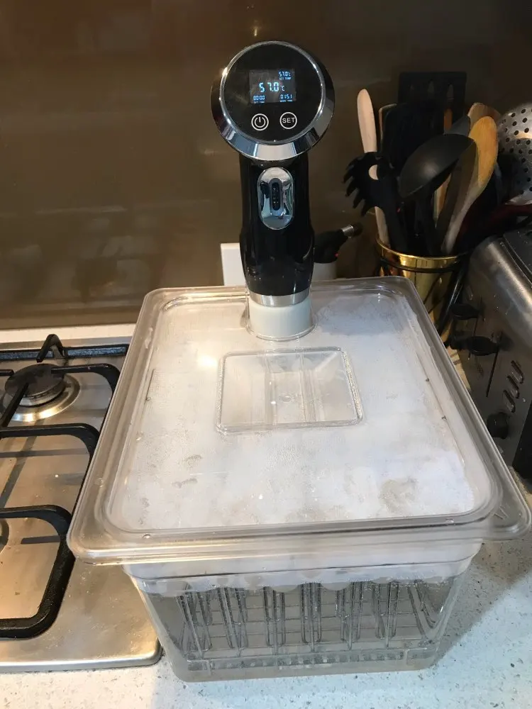 Sous Vide контейнер с крышкой 11L резервуар для воды Ванна циркулятора кулинарная