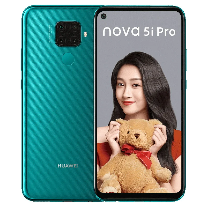 

Stock new Huawei Nova 5i Pro Smartphone Quad Camera Google play 6.26 inch 8GB 128GB Kirin 810 Octa Core 4000mAh Fingerprint 48MP