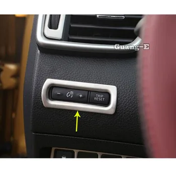 

Car Stick Styling ABS Chrome Odometer Adjustment Switch Button Trim Frame For Nissan Qashqai 2019 2020