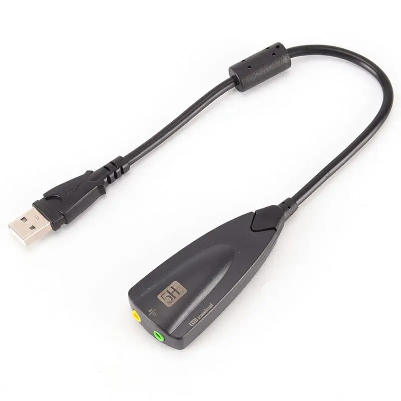 Настольный компьютер ноутбук USB 7,1 с линейной звуковой картой стерео 7,1 канальный компьютерные аксессуары