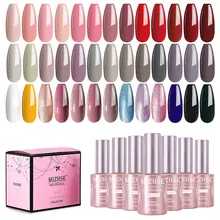 Mizhse UV Gel Móng Tay Bộ Gel Lắk Móng Ngâm Tắt UV LED Bán Thường Trực Đầu Áo Khoác Bộ Cho móng Tay Nghệ Thuật Dầu Bóng Gel Lắk Móng Tay(China)