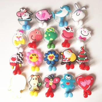 

Animal Cute Minion Kitty Cartoon Suction Cup Toothbrush Holder Bathroom Accessories Set 24 colors Wall Suction Holder Tool
