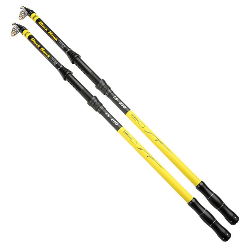 2.1M 2.4M 2.7M 3.0M 3.6M Protable Carp Telescopic Spinning Sea Fishing Rod Carbon Material Rock free delivery | Спорт и развлечения