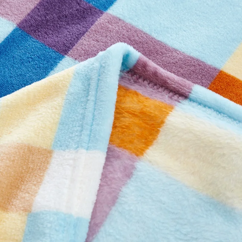 Супер мягкая фланель, Флисовое одеяло постельные принадлежности покрывало шерпа плед полоса Цветочные животные теплый пушистый постельное белье, покрывало