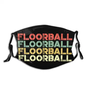 

Vintage Floorball With Filters Reusable Mouth Mask Casual Respirator Muffle Anti Haze Dust Protection Cover