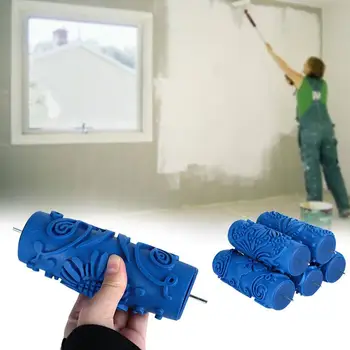

Rubber Paint Brush Painting Roller Brushes Durable Paint Roller Wall Painting Tool Decoration Appropriative Rolling