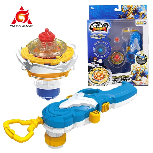 Infinity Nado 5 Deluxe Advanced Series Fiery Dragon Metal Spinning Top Non  Stop Battle Gyro With Magnetic Launcher Anime Kid Toy