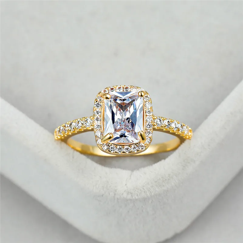 Vintage Female Crystal Black Stone Rings Silver Color Thin Wedding Jewelry for Women Trendy Square Zircon Engagement Ring wedding rings silver ring womens ring cubic zircon ring finger rings jewelry rings ring jewelry