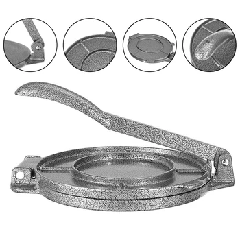 

20cm Kitchen Tortilla Maker Press Aluminium Dough Meat Press Maker Bakeware Tools Tortilla Pancake Pie Tools Baking Accessories