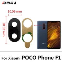 Oryginalne do kamery szklany obiektyw tylna soczewka aparatu tylnego obiektyw z klejem do Xiaomi Poco F1 F2 F3 M3 X3 Pro GT wymiana części naprawa 5
