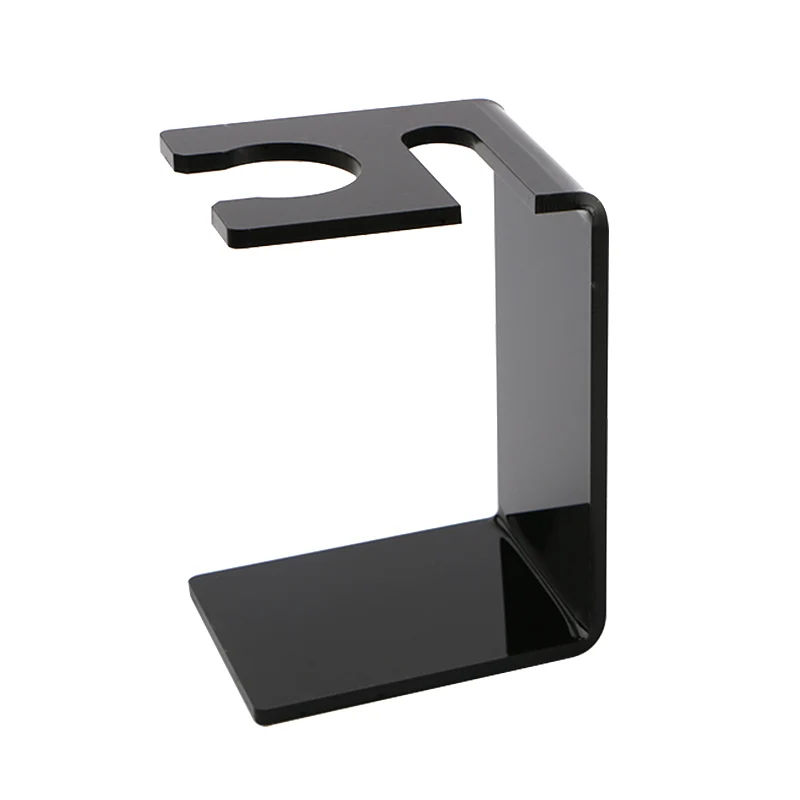 HAWARD RAZOR Barber Shaving Brush Badger Hair Black Acrylic Stand Bowl Set Use For Shaving 5