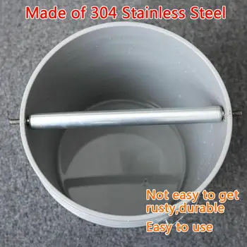 

New 304 Stainless steel Mice Rats Mouse Grasp Bucket Mice Killer Trap Rat Spinning Roller killer Trap Pest Control Tool