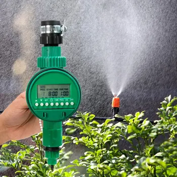 

1pcs Automatic Electronic Water Timer Garden Irrigation Controller Electric Valve Garden Water Timer Display Watering System