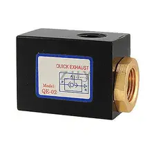 9/2" Впускной выход порты воздуха Быстрый выпускной клапан QE-02
