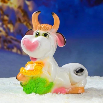 

Garden figure "Symbol of the Year: Funny Cow" 34x30cm 3242421
