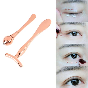 

Mini T-shape Face Lifting Massage Facials Thin Face Magic Stick Eye Massage Stick Anti Eye Pouch Dark Circles Massager Device
