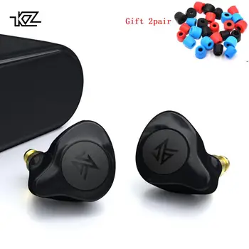 

KZ S2 TWS Hybrid 1BA + 1DD Monitor de oido Bluetooth V5.0 auriculares inalambricos AAC soporte para HQ AudioAnd CVC auriculares