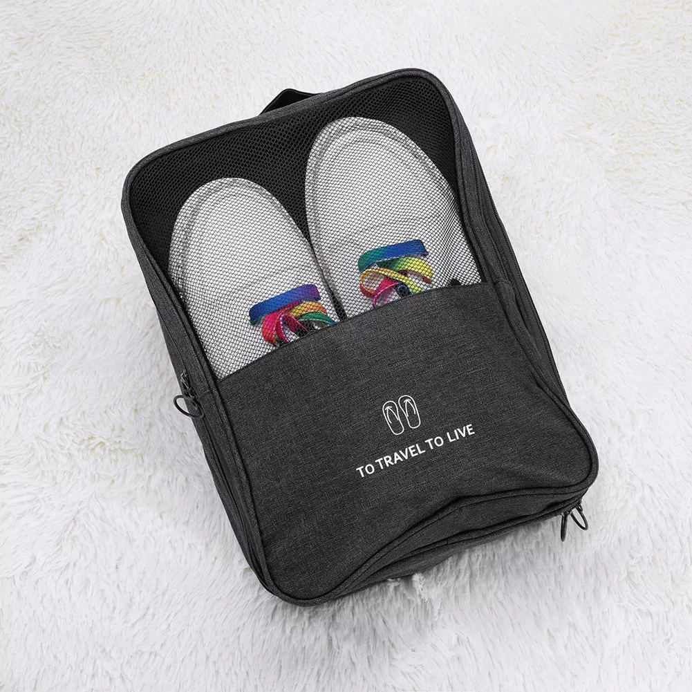 

Outdoor Travel Shoes Box for Storing Suitable for Hiking with Convenient to Use Waterproof Shoe Bag Portable Shoe Storage Case