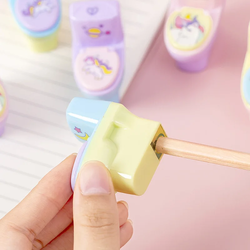 Pencil Sharpener With Eraser 1 Piece