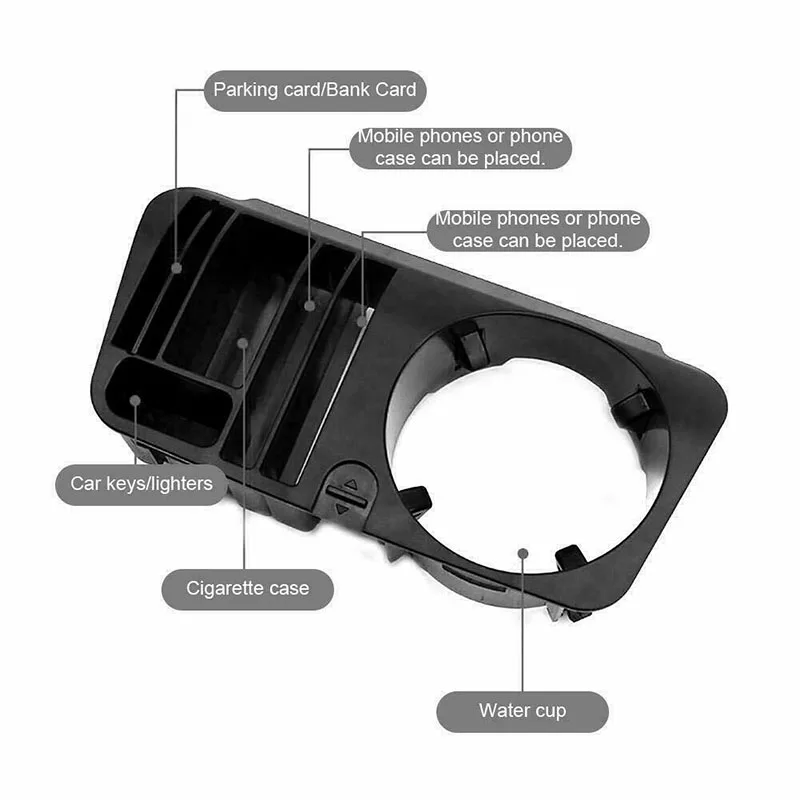 Автомобильный подлокотник коробка для хранения ABS для Mercedes Benz C E класса GLC W205 W213 X253 15~ 18