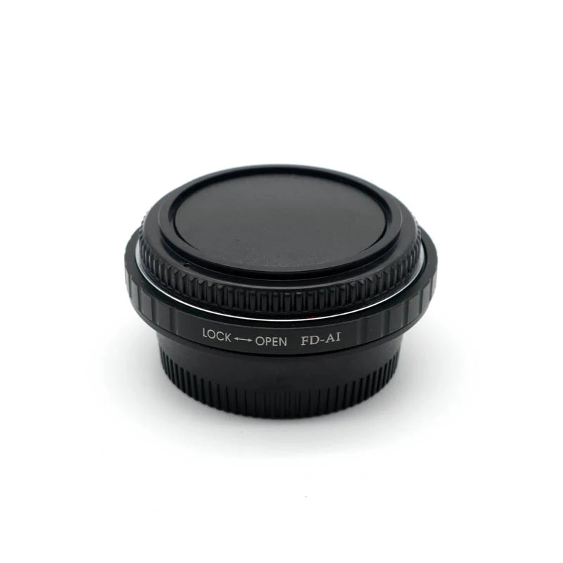 Переходное кольцо из оптического стекла для объектива Canon FD/FC для крепления Nikon AI F